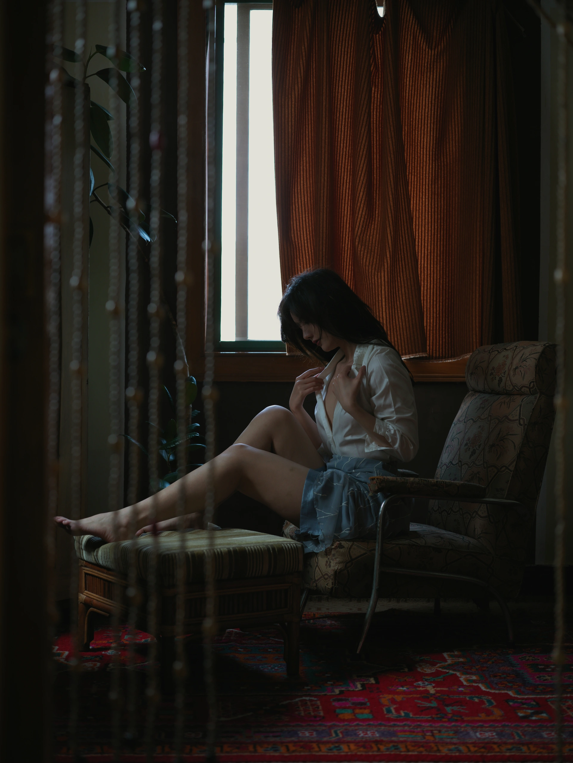 0062 美女模特Azhua就是阿朱啊 - 潮湿感 2